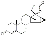 6,7-DeMethylene Drospirenone 구조식 이미지