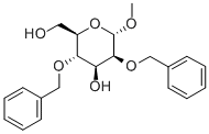 Methyl2,4-di-O-benzyl-a-D-mannopyranoside Structure