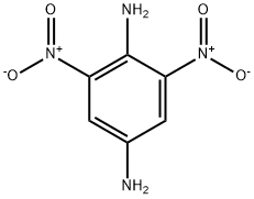 2,6-DINITROBENZENE-1,4-DIAMINE Structure