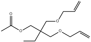 2,2-bis[(allyloxy)methyl]butyl acetate Structure