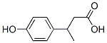 3-(4-hydroxyphenyl)butanoic acid 구조식 이미지