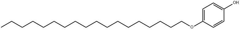 p-Octadecyloxyphenol 구조식 이미지