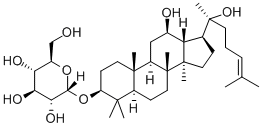 (S)-Ginsenoside Rh2 구조식 이미지
