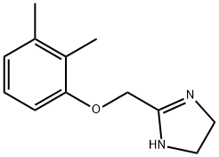 4,5-dihydro-2-[(2,3-dimethylphenoxy)methyl]-1H-imidazole Structure