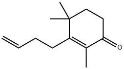 3-(3-butenyl)-2,4,4-trimethylcyclohex-2-en-1-one  Structure