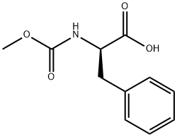 (R)-2-(MethoxycarbonylaMino)-3-phenylpropanoic acid 구조식 이미지