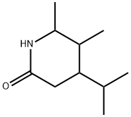 5,6-Dimethyl-4-isopropyl-2-piperidone 구조식 이미지