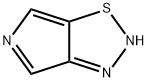 2H-Pyrrolo[3,4-d]-1,2,3-thiadiazole(9CI) 구조식 이미지