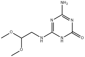 N-(2,2-Dimethoxyethyl)ammeline Structure