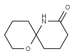 1-Oxa-7-azaspiro[5.5]undecan-8-one 구조식 이미지