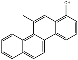 11-Methyl-1-chrysenol Structure