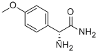 R-ALPHA-AMINO-4-METHOXYBENZENE ACETAMIDE 구조식 이미지
