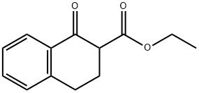 этил-1-оксо-1,2,3,4-тетрагидронафталин-2-карбоксилат структурированное изображение