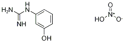 1-(3-hydroxyphenyl)guanidine nitrate 구조식 이미지