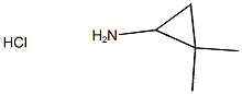 2,2-dimethylcyclopropan-1-amine hydrochloride 구조식 이미지