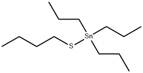 (Butylthio)tripropylstannane Structure