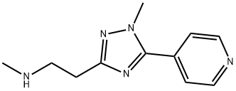N,N-Dimethyl-5-(4-pyridinyl)-4H-1,2,4-triazole-3-ethanamine Structure