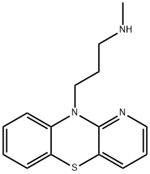10-(3-Methylaminopropyl)-10H-pyrido[3,2-b][1,4]benzothiazine 구조식 이미지