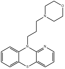 10-(3-Morpholinopropyl)-10H-pyrido[3,2-b][1,4]benzothiazine Structure