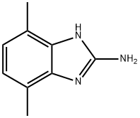 1H-Benzimidazol-2-amine,4,7-dimethyl-(9CI) 구조식 이미지