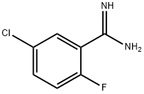 5-chloro-2-fluorobenzamidine Structure