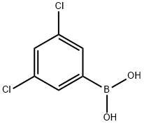 3,5-Dichlorophenylboronic acid 구조식 이미지