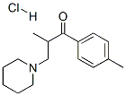 (-)-Tolperisone hydrochloride 구조식 이미지