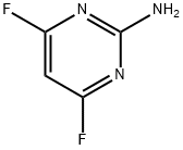 2-AMINO-4,6-DIFLUOROPYRIMIDINE Structure