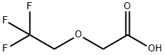 (2,2,2-trifluoroethoxy)acetic acid Structure