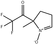 Ethanone, 1-(3,4-dihydro-2-methyl-1-oxido-2H-pyrrol-2-yl)-2,2,2-trifluoro- (9CI) Structure