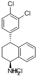 (1S,4R)-N-Desmethyl Sertraline Hydrochloride Structure