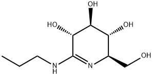 3,4,5-Pyridinetriol, 2,3,4,5-tetrahydro-2-(hydroxymethyl)-6-(propylamino)-, (2R,3R,4S,5S)- (9CI) Structure