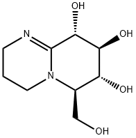 2H-Pyrido[1,2-a]pyrimidine-7,8,9-triol, 3,4,6,7,8,9-hexahydro-6-(hydroxymethyl)-, (6R,7R,8S,9S)- (9CI) Structure