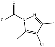 1H-Pyrazole-1-carbonylchloride,4-chloro-3,5-dimethyl-(9CI) Structure