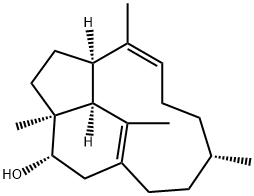 (1R,3aR,8S,12aS,13S)-1,2,3,3a,6,7,8,9,10,12a-Decahydro-1,4,8,12-tetramethyl-1,11-ethanocyclopentacycloundecen-13-ol Structure