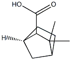 (1R-exo)-3,3-dimethylbicyclo[2.2.1]heptane-2-carboxylic acid 구조식 이미지