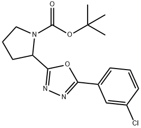 675181-83-6 (S)-tert-Butyl 2-(5-(3-cyanophenyl)-1,3,4-oxadiazol-2-yl)pyrrolidine-1-carboxylate