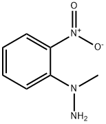 N-METHYL-N-2-NITROPHENYLHYDRAZINE Structure
