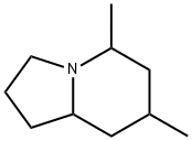 Octahydro-5,7-dimethylindolizine 구조식 이미지