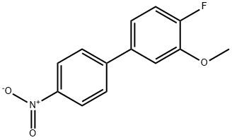 1-Fluoro-2-Methoxy-4-(4-nitrophenyl)benzene Structure
