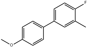 1-Fluoro-4-(4-methoxyphenyl)-2-methylbenzene 구조식 이미지