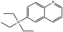 Quinoline, 6-(triethylsilyl)- (9CI) Structure