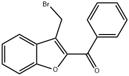 [3-(BROMOMETHYL)-1-BENZOFURAN-2-YL](PHENYL)METHANONE 구조식 이미지