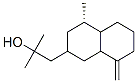 1-(4a-methyl-8-methylidene-decalin-2-yl)-2-methyl-propan-2-ol 구조식 이미지