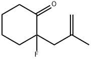Cyclohexanone,  2-fluoro-2-(2-methyl-2-propenyl)-  (9CI) Structure