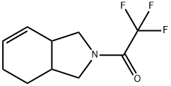 1H-Isoindole, 2,3,3a,4,5,7a-hexahydro-2-(trifluoroacetyl)- (9CI) 구조식 이미지
