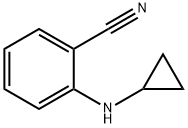 2-(cyclopropylamino)benzonitrile Structure