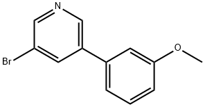 3-BROMO-5-(3-METHOXYPHENYL)PYRIDINE Structure