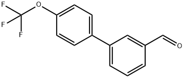 4'-TRIFLUOROMETHOXY-BIPHENYL-3-CARBALDEHYDE Structure