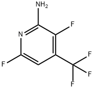 2-AMINO-3,6-DIFLUORO-4-(TRIFLUOROMETHYL)PYRIDINE 구조식 이미지